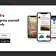 An ad for the GETTR mobile app on the GETTR website.